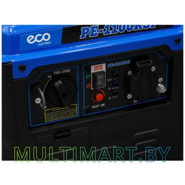 Бензиновый генератор ECO PE-1100RSI картинка 5